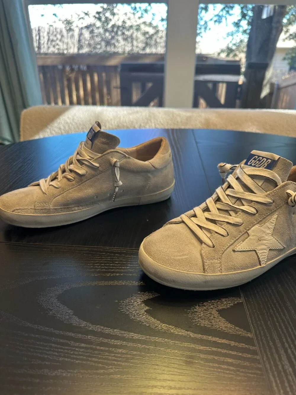 Golden Goose Grey Suede Super Star Low Top Sneakers - Picture 5 of 5
